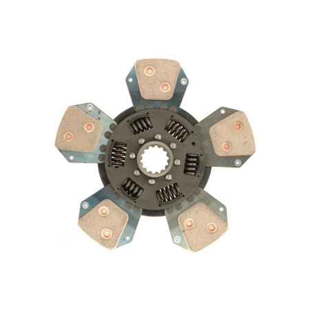 Ceramic clutch disc 280mm 5 LANDINI 200 300 4000 5000 6000 7000 8000 ADVANTAGE ATLANTIS ATLAS BLIZARD POWERFARM REX / REX ORCHARD / REX VINEYARD 1004-40-T3.1524 LUK 328 0010 14