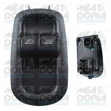 Comutator,macara geam Comutator macara geam Fata Stanga FORD TOURNEO CUSTOM V362 TRANSIT CUSTOM V362 1.0H-2.2D 04.12- MEAT &amp; DORIA MD26479