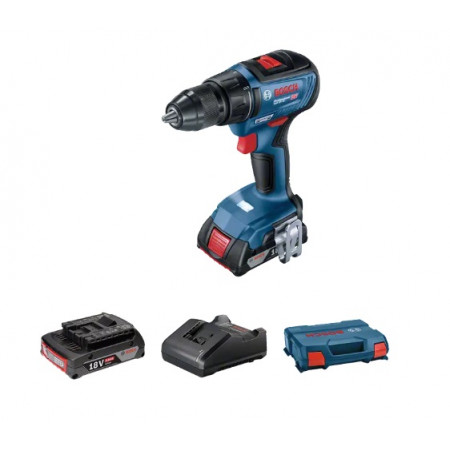 Taladro-destornilladorGSR 18V-50 15-13mm 18V par máximo: 50 Nm 2x5 Ah Li-Ion set de BOSCH 0 601 9H5 001