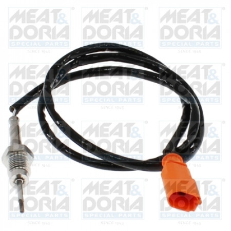 Sensor, exhaust gas temperature Exhaust gas temperature sensor AUDI A1 A3 Q3 TT SEAT ALTEA ALTEA XL LEON TOLEDO IV SKODA OCTAVIA II RAPID SUPERB II YETI VW BEETLE EOS GOLF VI JETTA IV 1.6D/2.0D 05.03- MEAT & DORIA MD12382