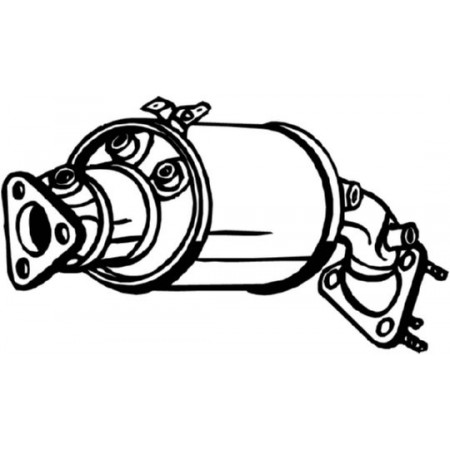 Filtru particule DPF potrivit AUDI A4 ALLROAD B8, A4 B8, A5, A6 C7, Q5 2.0D 11.07-09.18