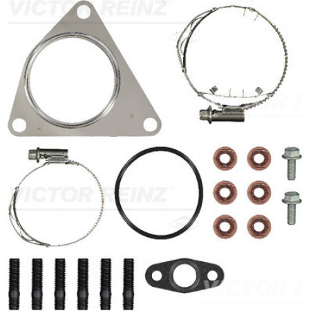 Juego de montaje, turbocompresor Kit de montaje de turbocompresor AUDI A4 ALLROAD B8 A4 ALLROAD B9 A4 B8 A4 B9 A5 A6 C7 Q5 2.0D 11.07- REINZ 04-10314-01