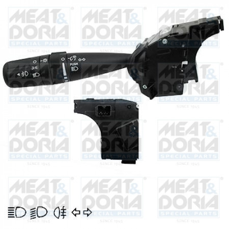Interruttore piantone sterzo Interruttore combinato sotto il volante Indicatori luminosi DODGE CALIBRE JEEP GRAND CHEROKEE III PATRIOT WRANGLER III 10.04- MEAT & DORIA MD231007
