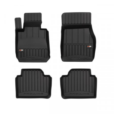 Floor mats set TPE 4 pcs ducts proLine 3D set color black BMW 3 F30 F80 3 F31 11.11-06.19 Saloon FROGUM FRG 3D409316