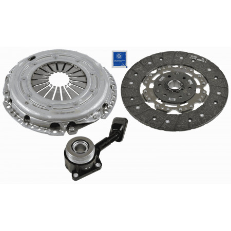 Set ambreiaj Kit ambreiaj cu rulment hidraulic 240mm VOLVO S60 II S80 II V60 I V70 III FORD GALAXY II MONDEO IV S-MAX TOURNEO CONNECT V408 NADWOZIE WIELKO TRANSIT CONNECT 1.6D 12.10- SACHS 3000 990 378