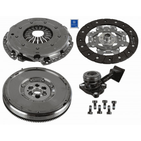 Conjunto de embreagem Conjunto de embreagem com rolamento e volante com massa dupla 240mm DS DS 3 DS 4 DS 5 CITROEN BERLINGO MULTISPACE BERLINGO/MINIVAN C3 AIRCROSS II C4 II DS3 DS4 DS5 1.6D 02.13- SACHS 2290 601 156
