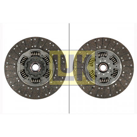 Organic clutch disc 430mm SCANIA K K BUS LPGRS PGRT DC07.101-OSC11.03 01.03- LUK 343 0252 10