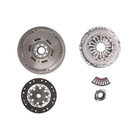 Kupplungssatz Kupplungssatz mit Lager und Schwungrad mit Doppelmasse TOYOTA AVENSIS COROLLA COROLLA VERSO RAV 4 II 2.0D 10.99-03.09 LUK 600 0014 00