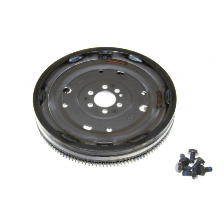 Zweimassenschwungrad, Doppelkupplungsgetriebe, Schraubensatz ohne Reibeinstellplatte, Führungslager SEAT ALTEA ALTEA XL LEON 1.6D/1.9D 08.03- LUK 415 0531 09