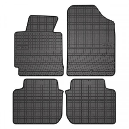 Juego de alfombrillas Goma 4uds BASIC delanteras/traseras color negro HYUNDAI ELANTRA V 09.10- Berlina FROGUM MMT A040 0433