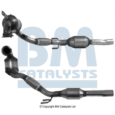 Katalysator EURO 6 AUDI Q2 SEAT ATECA SKODA KODIAQ SUPERB III VW PASSAT B8 TAOS TIGUAN 1.4 11.14- BM KATALYSATOREN BM92374H