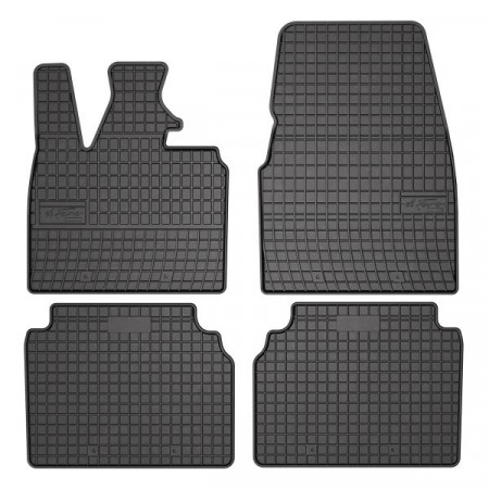 Set tappetini in gomma 4 pezzi BASIC set anteriori/posteriori colore nero BMW I3 I01 08.13- FROGUM MMT A040 411098