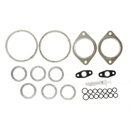 Kit de montagem do turbocompressor com juntas BMW 1 E82 1 E88 3 E90 3 E91 3 E92 3 E93 5 E60 X6 E71 E72 Z4 E89 3.0 03.06-08.16 ELRING EL298900