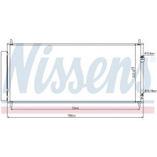 Condensor, airconditioning Condensor airco met droger HONDA CR-Z INSIGHT JAZZ III 1.2-1.5H 07.08- NISSENS NIS 940240
