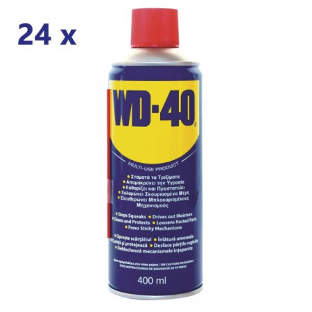 Deruginol Universal-Entfetter / Universal-Schmiermittel zum Eindringen 04L x24St. Anwendung: Rostumwandler, Reinigung, Auflösung, Rostentfernung, Multifunktionsfett WD-40 WD 40 400ML K24St