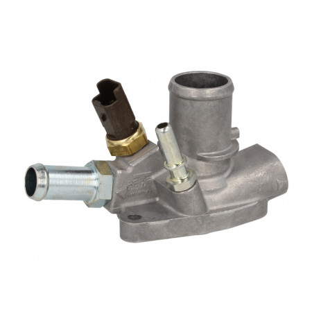 Termostato, refrigerante Termostato del sistema de refrigeración 80C en la carcasa ABARTH GRANDE PUNTO ALFA ROMEO MITO FIAT BRAVO II DOBLO DOBLO CARGO GRANDE PUNTO LINEA LANCIA DELTA III 1.4-1.6D 05.07- MAHLE TI 147 80