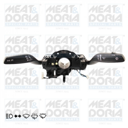 Comutator coloana directie Comutator combinat sub volan Indicatorii lumini stergatoare AUDI A4 B8 A5 A6 C7 A7 11.07-09.18 MEAT &amp; DORIA MD231491