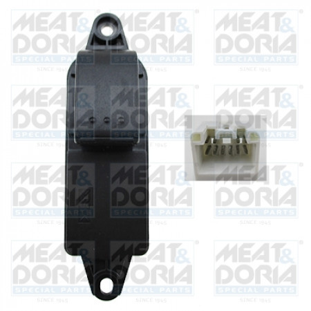 Interruptor, elevalunas Interruptor, elevalunas Delantero derecho MAZDA 6 1.8-2.3 01.02-02.08 MEAT & DORIA MD26373