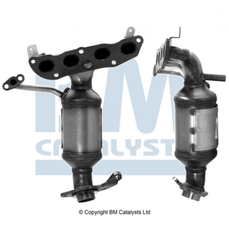 Catalyst EURO 5 DAIHATSU CHARADE VIII SUBARU TREZIA TOYOTA AURIS COROLLA URBAN CRUISER VERSO S YARIS YARIS/HATCHBACK 1.3/1.33 11.08- BM CATALYSTS BM91976H
