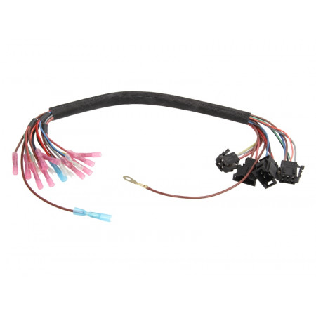 Cable repair kit, door Cable wire for front door 450700mm number of pins: 21 without cover Left VW TRANSPORTER T4 1.8-2.8 07.90-06.03 SENCOM SEN1512105SC