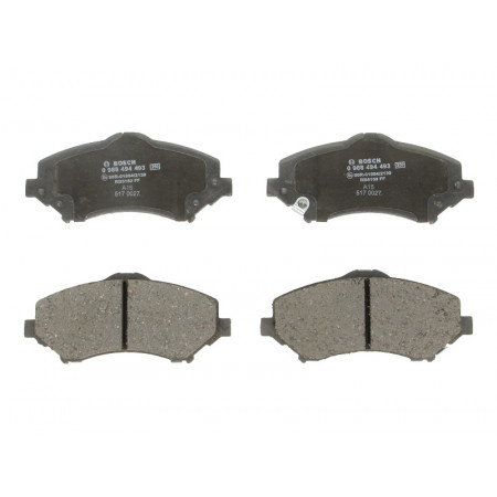 Kit pastiglie freno anteriori CHRYSLER TOWN & COUNTRY VOYAGER V DODGE GRAND JOURNEY NITRO FIAT FREEMONT JEEP CHEROKEE WRANGLER III 2.0D-4.0 09.06- BOSCH 0 986 494 493