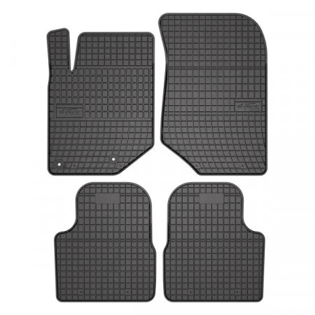 Set covorase cauciuc Floor mats Rubber 4 pcs BASIC front/rear set colour neagra PEUGEOT 2008 I 05.18- FROGUM MMT A040 410787