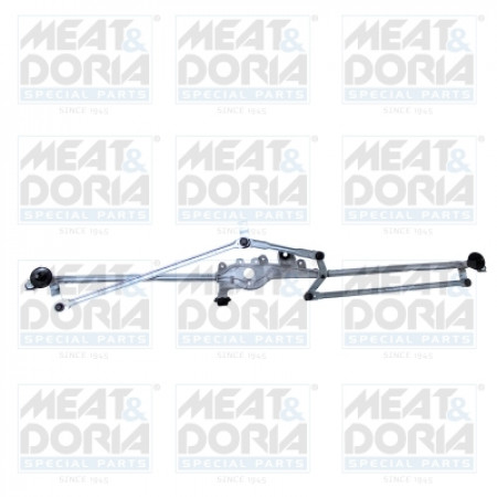 Collegamenti tergicristallo Meccanismo tergicristallo Anteriore senza motorino OPEL ASTRA J 09.09- MEAT & DORIA MD227036