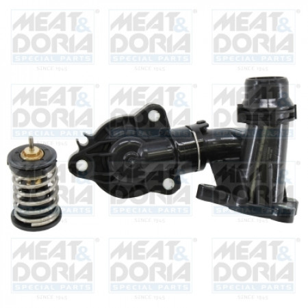 Termostato liquido di raffreddamento Termostato sistema di raffreddamento 85C BMW 1 F40 2 F45 2 GRAN COUPE F44 2 GRAN TOURER F46 3 G20 G80 G28 3 G21 G81 5 G30 F90 5 G31 2.0D/2.0DH 11.13- MEAT & DORIA MD92951