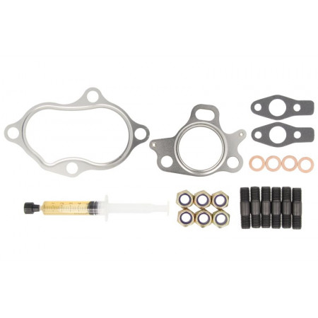 Kit di montaggio turbocompressore Kit di montaggio turbocompressore con guarnizioni MITSUBISHI 3000 GT 3.0 01.90-08.99 AJUSA AJUJTC11745