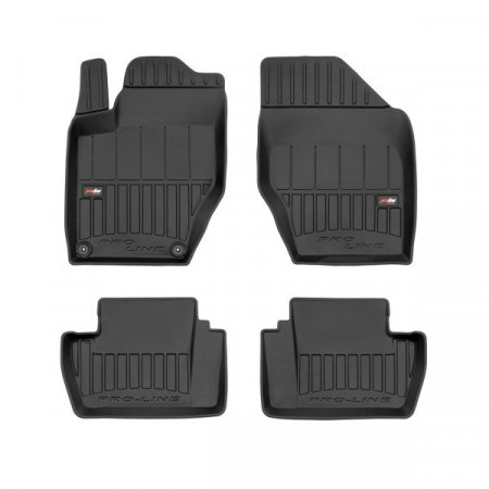 Juego Alfombrillas TPE Conductos proLine 3D set color negro CITROEN DS4 04.11-07.15 FROGUM FRG 3D426894