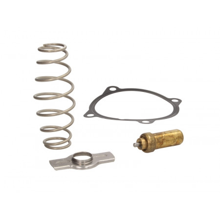 Thermostat, cooling liquid Cooling system thermostat 79C with gasket IVECO EUROSTAR EUROTECH MP EUROTRAKKER STRALIS I STRALIS II TRAKKER I TRAKKER II NEW HOLLAND CR F3AE0681B-F3HFE611D 01.93- MAHLE TX 51 79D