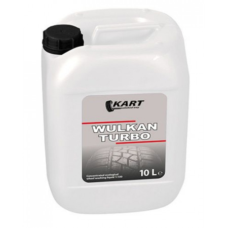 Detergent pentru jante i anvelope Wheel rim and covers agent WULKAN TURBO 10l substance form: concentrate UNITROL UNITROL TURBO10L