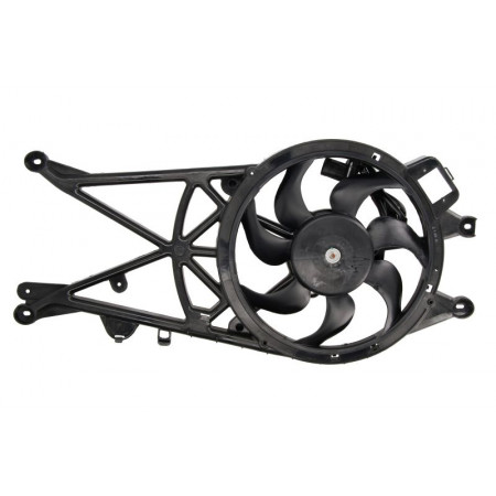 Ventola, Climatizzatore Ventola radiatore con carter OPEL MERIVA A 1.3D/1.7D 09.03-05.10 NISSENS NIS 85204