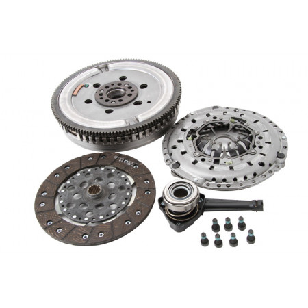 Kit d'embrayage Kit d'embrayage avec volant moteur à double masse et roulement hydraulique RENAULT ESPACE IV LAGUNA II 1.9D 03.01- LUK 600 0021 00