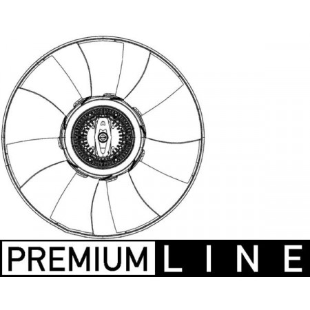 Ventilator, radiator Ventilator MERCEDES SPRINTER 35-T B906 SPRINTER 35-T B907 SPRINTER 35-T B907 B910 SPRINTER 3-T B903 SPRINTER 3-T B906 SPRINTER 3-T B907 2.1D-3.0D 03.99- MAHLE CFF 493 000P
