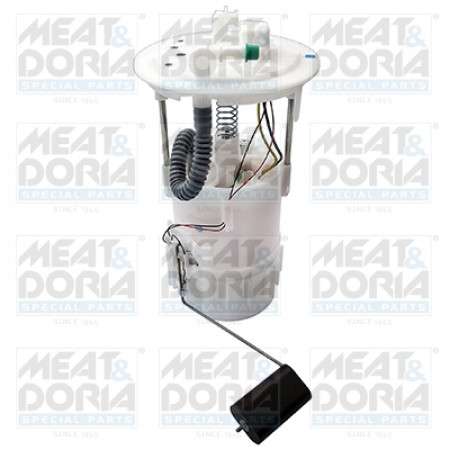 Sistema de abastecimento de combustível Módulo de bomba de combustível elétrica DACIA DOKKER DOKKER EXPRESS/MINIVAN LODGY 1.6/1.6LPG 03.12- MEAT & DORIA MD77338E