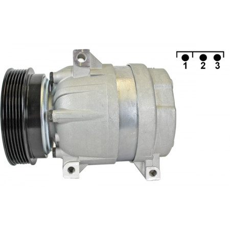 Compressore, Climatizzatore Compressore climatizzatore RENAULT MEGANE SI MEGANE I CLASSIC MEGANE I COACH MEGANE II MEGANE SCENIC SCENIC I 1.4/1.6/1.6LPG 01.96-02.08 MAHLE ACP 1109 000S