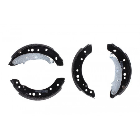 Jeu de mâchoires de frein arrière RENAULT CLIO II TWINGO II 1.2/1.5D 06.01- BOSCH 0 986 487 745