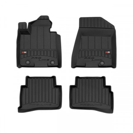 Floor mats set TPE 4 pcs ducts proLine 3D set color black HYUNDAI TUCSON 06.15-12.20 FROGUM FRG 3D425804