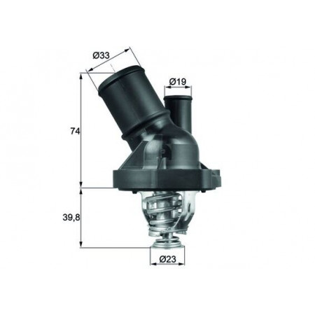 Termostat,lichid racire Termostat sistem racire 82C FORD GALAXY II KUGA II MONDEO IV RANGER S-MAX TRANSIT MAZDA 3 6 CX-7 MPV II 1.8-2.5 01.02- MAHLE TI 200 82