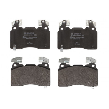 Front brake pad set CADILLAC CT6 CTS CHEVROLET CAMARO CORVETTE OPEL INSIGNIA B INSIGNIA B COUNTRY INSIGNIA B GRAND SPORT 1.5-6.2 09.13- BOSCH 0 986 424 894