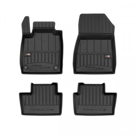 Set covorase cauciuc Floor mats TPE 4 pcs ducts proLine 3D set colour neagra NISSAN JUKE 08.19- Crossover FROGUM FRG 3D409811