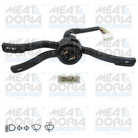 Commutatore piantone sterzo Commutatore combinato sotto volante Indicatori luminosi tergicristallo CITROEN JUMPER FIAT DUCATO PEUGEOT BOXER 02.94- MEAT & DORIA MD23070