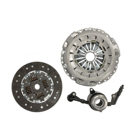 Clutch kit Clutch kit with hydraulic bearing With clutch cover with slave cylinder central clutch with pressure plate with automatic setting 240mm MERCEDES C T-MODEL S203 2.5/2.7D 12.00-12.11 LUK 624 3113 33