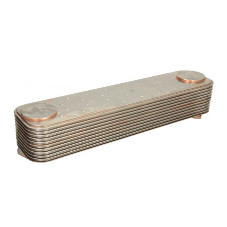 Enfriador de aceite, aceite de motor Enfriador de aceite 100x85x410mm IVECO STRALIS I STRALIS II TRAKKER I TRAKKER II F3BE0681C-F3HFE611D 10.04- NISSENS NIS 91168