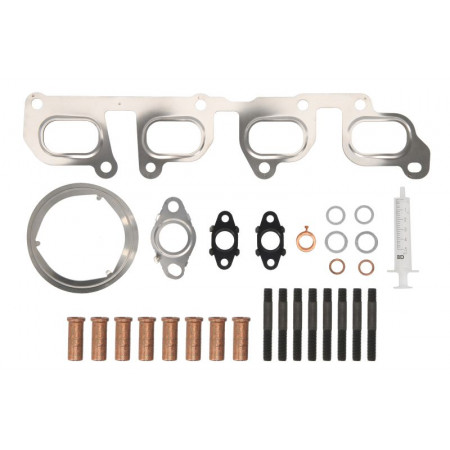 Juego de instalación, turbocompresor Kit de montaje de turbocompresor con juntas VW AMAROK 2.0D 09.10-ELRING EL880240