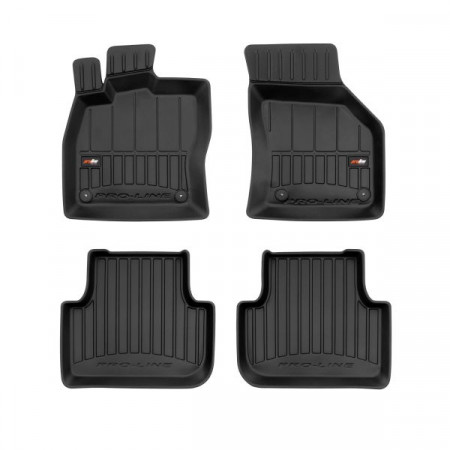 Satz Fußmatten Fußmatten TPE 4 Stück Kanäle ProLine 3D Set Farbe Schwarz VW GOLF SPORTSVAN VII 02.14-08.20 FROGUM BRD 3D409798