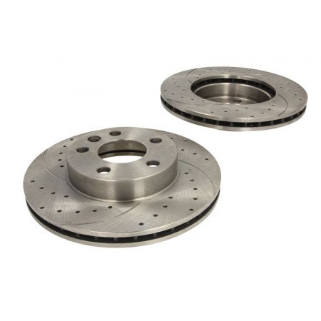 Bremsscheibe Bremsscheibensatz 2-tlg. 2 Stück SPEEDMAX Cut-Drilled vorne L/R Außendurchmesser 280 mm Dicke 24 mm VW TRANSPORTER T4 1.9D-2.8 07.90-06.03 SPEEDMAX 5201-01-0784PTUOTUV