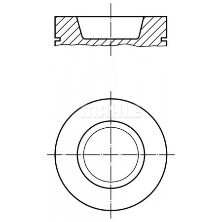 Diâmetro do pistão 128 mm MAN MAHLE 229 49 00