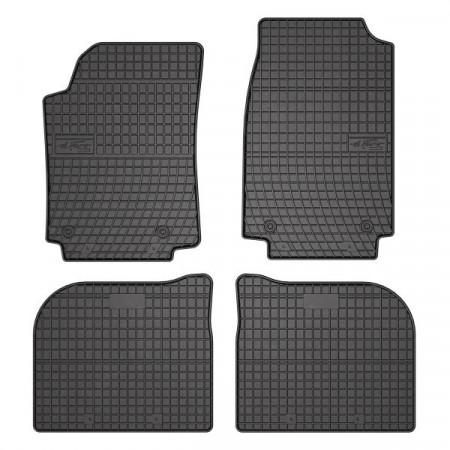 Set tappetini in gomma 4 pezzi BASIC set anteriori/posteriori colore nero AUDI A6 C4 06.94-12.97 Berlina FROGUM MMT A040 0731